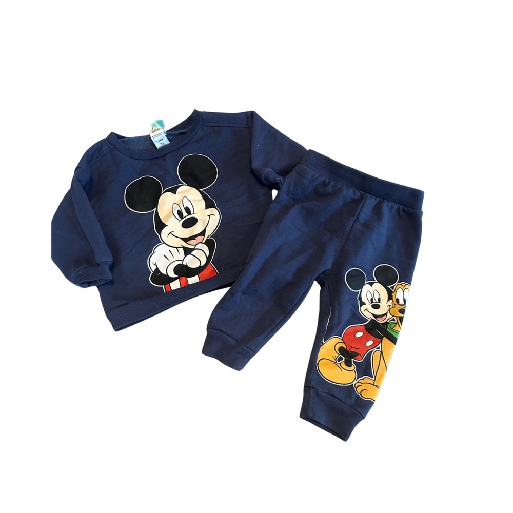 Disney Mickey Mouse Infant Matching Set 3-6 months